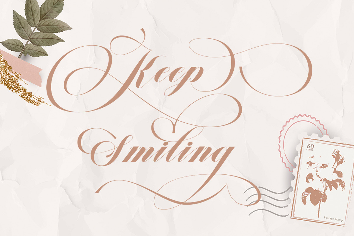 Cut Mutiara, a Script Font by Typehill (Photo 8 of 12)