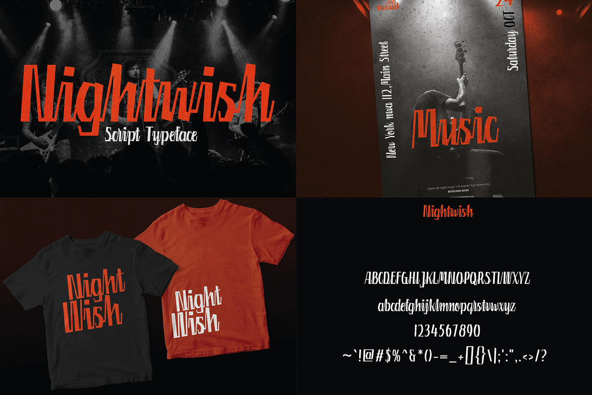 The Halloween Horror Font Bundle, a Sans Serif Font by HipFonts (Photo 3 of 12)