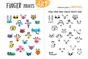 Finger prints ART, an Animal Illustration by Alena Razumova (Thumbnail 9 of 14)