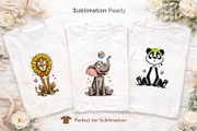 Quirky Summer Animals PNG, an Illustration by Artnoy (Thumbnail 6 of 8)