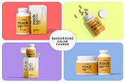 Supplement Bottle Mockup Bundle, a Packaging Mockup by pixelmock (Thumbnail 35 of 35)