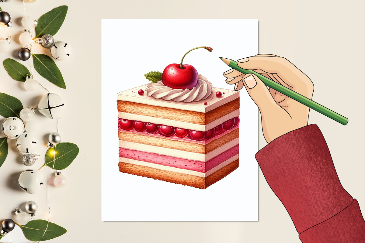 Vintage Baking Sublimation Clipart, a Graphic by designcity5 (Photo 5 of 5)