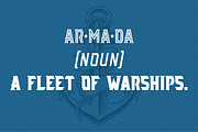 AE Armada Display Typeface, a Font by Eargle Design, LLC (Thumbnail 2 of 7)