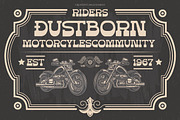 Dusty Rodeo - Vintage Western Font, a Serif Font by Flawless And Co (Thumbnail 4 of 10)