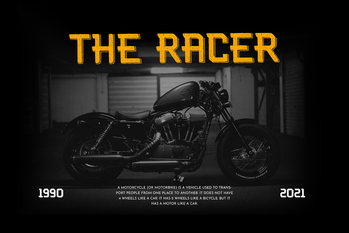 Ricky Brandon Serif Display Font, a Serif Font by UICreative (Photo 5 of 5)