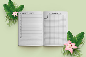 Editable Teacher Planner 2023 KDP