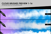 Clouds, Fog, Smoke Photoshop Brushes, a Brush Add-On by ArtistMef (Thumbnail 2 of 5)