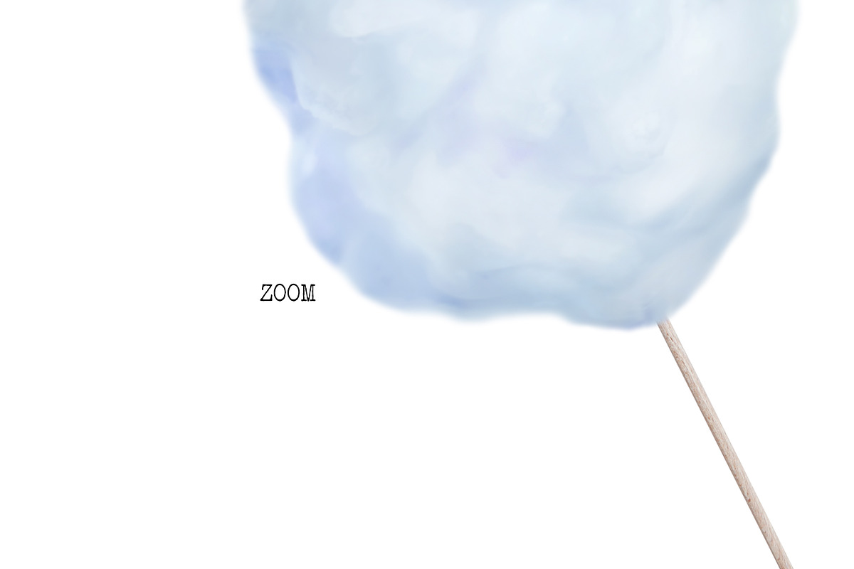Cotton Candy Photo Clipart, an Object Graphic by The Graphic Parade (Photo 3 of 4)