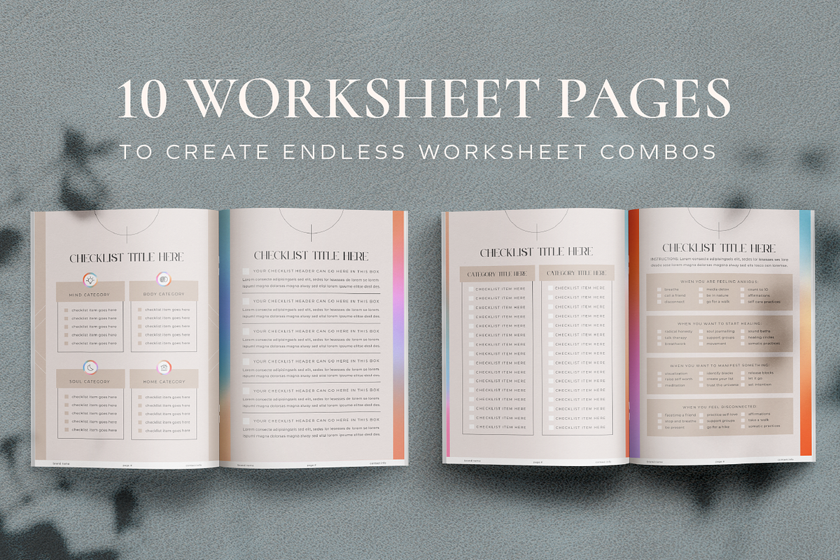 Mystical Workbook & eBook Template, a Design Template by Studio Soluna (Photo 13 of 15)
