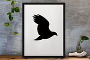 Eagle Silhouette SVG, an Animal Illustration by newminddesign (Thumbnail 3 of 3)