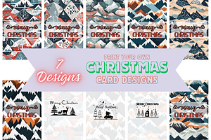 Christmas Card Design Bundle 3
