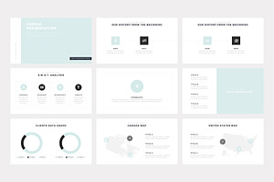 Cordia Minimal Keynote Template