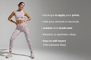 Activewear Mockups | Fitness Apparel, a Bottom Mockup by ARARA ✸ Creative Design (Thumbnail 2 of 4)