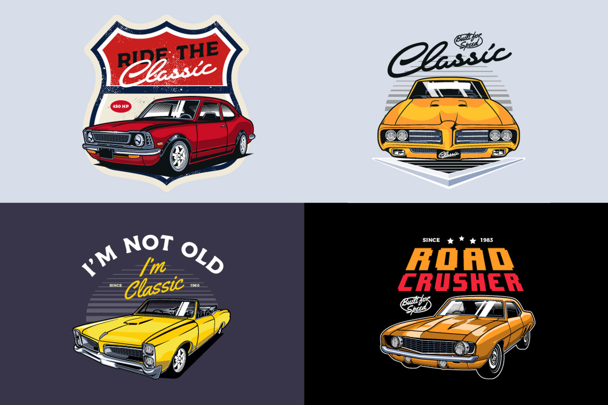 Ultimate Cars Collection, a Transportation Illustration by The BolzStudio (Photo 8 of 50)