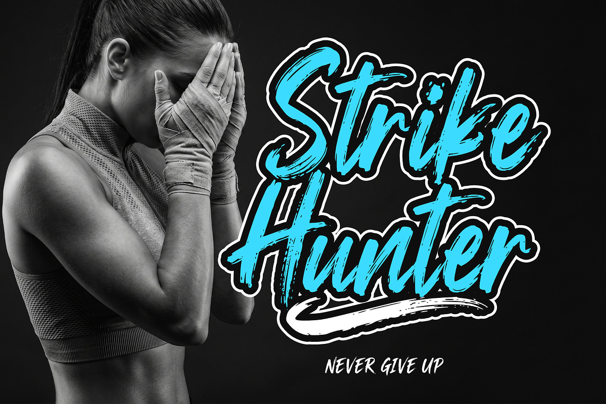 Saklisen – Handbrush Style Font, a Script Font by Sealoung (Photo 5 of 13)