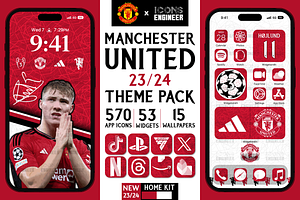 Man United 23/24 Theme Pack | Home