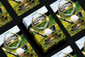 Golf Flyer Bundle