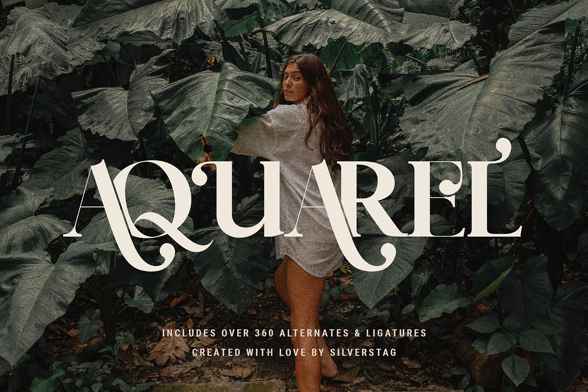 Vicky Christina Ligature Serif Font, a Serif Font by SilverStag Type Foundry (Photo 18 of 25)