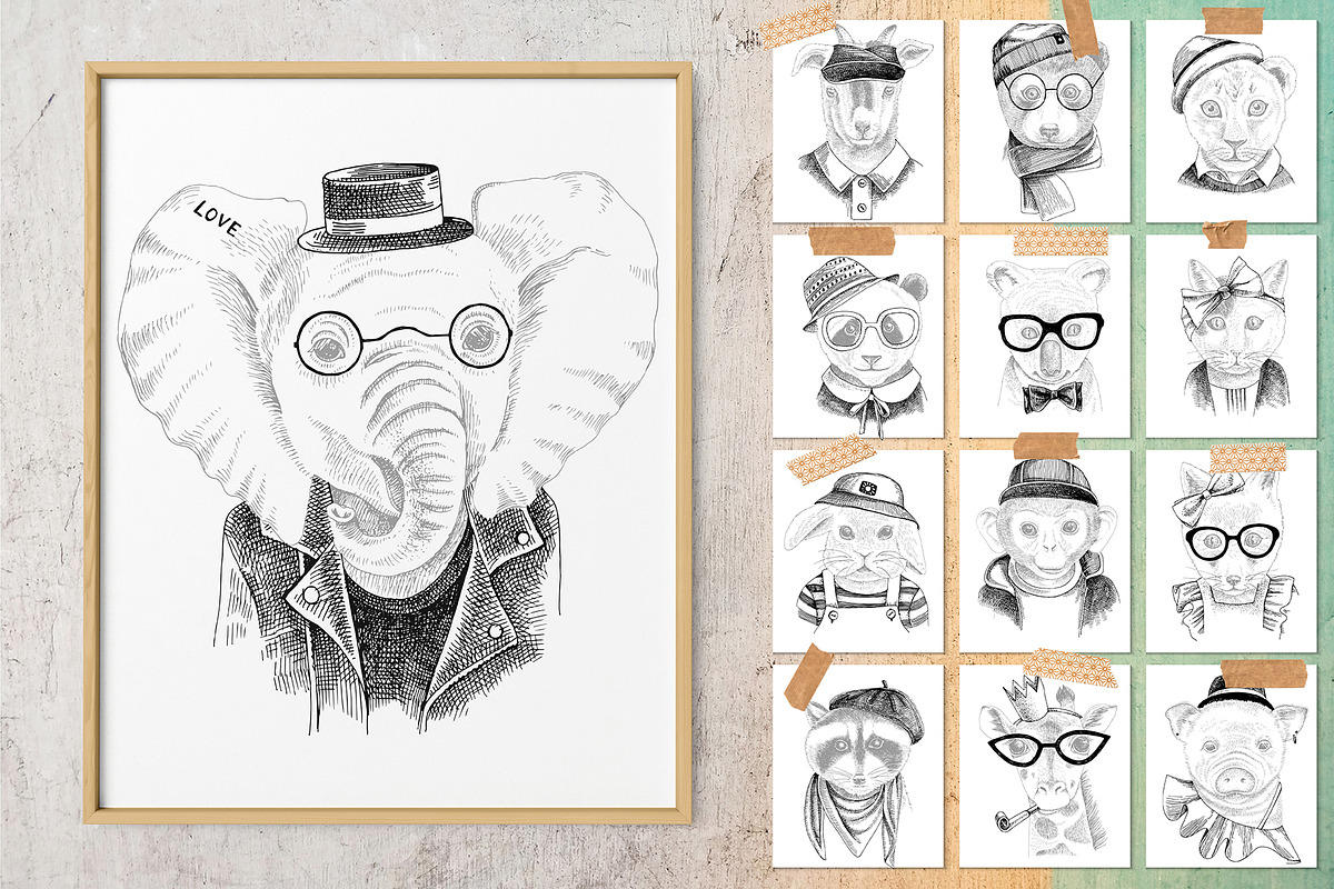 Wild baby, an Animal Illustration by handsketched (Photo 3 of 14)