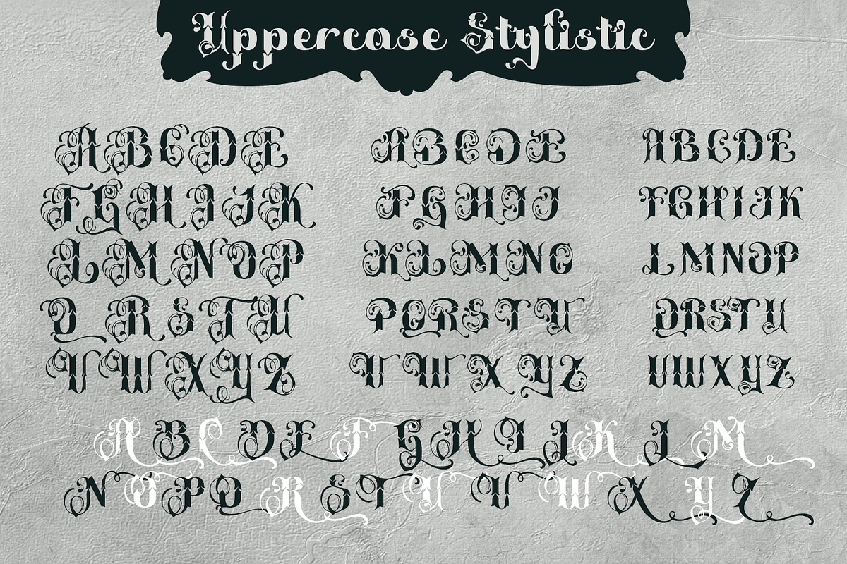 Rosavello Font, a Blackletter Font by TypeClassHeroes (Photo 6 of 10)