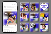 Minimal Social Media Post Template, an UI Kit Template by CreativeShaper (Thumbnail 1 of 3)