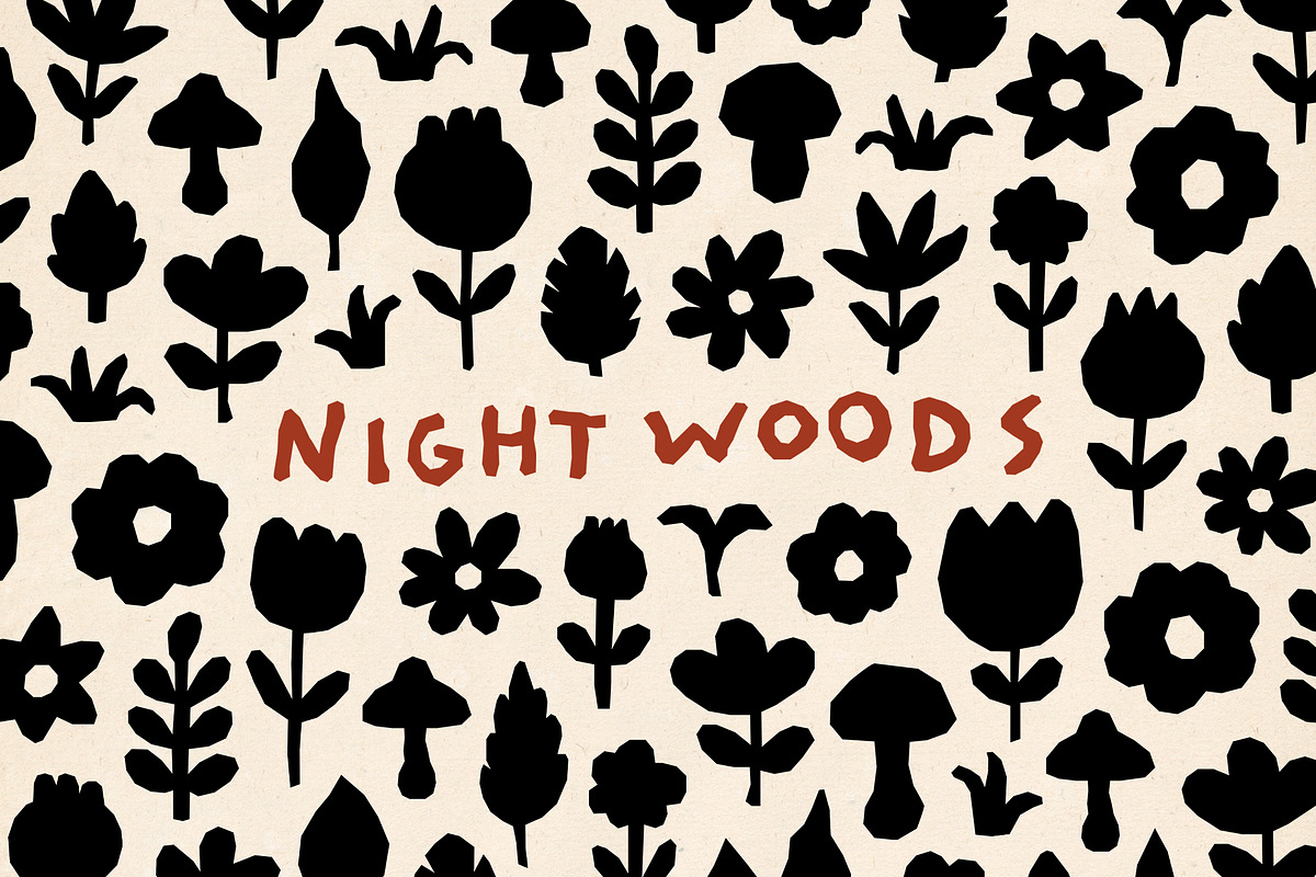 Night Woods, a Decorative Illustration by Dina Mae (Photo 5 of 10)
