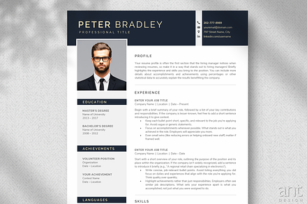 Modern Resume Template - Peter