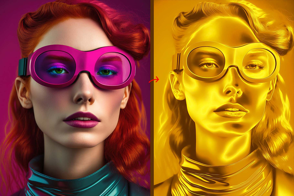 Golden Effect Collation, an Action Add-On by MRI STUDIO (Photo 4 of 20)