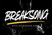 BREAKSONG, a Font by Mozatype (Thumbnail 1 of 15)