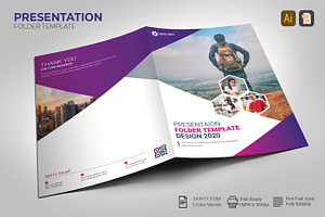 Presentation Folder Template Design, a Poster Template by zahidhossainalif