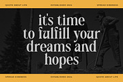Spread Kindness Crafted Serif, a Serif Font by Letterhend Studio (Thumbnail 12 of 12)