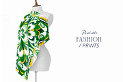 Curly Wave Mandala Prints, a Pattern Graphic by ASTUDIO (Thumbnail 4 of 6)
