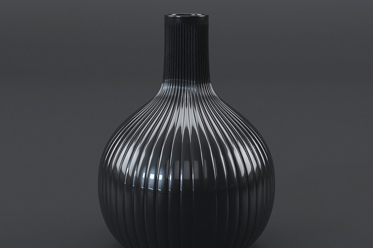 White/Black vases collection, a Furniture 3D Model by RC graphics (Photo 11 of 24)