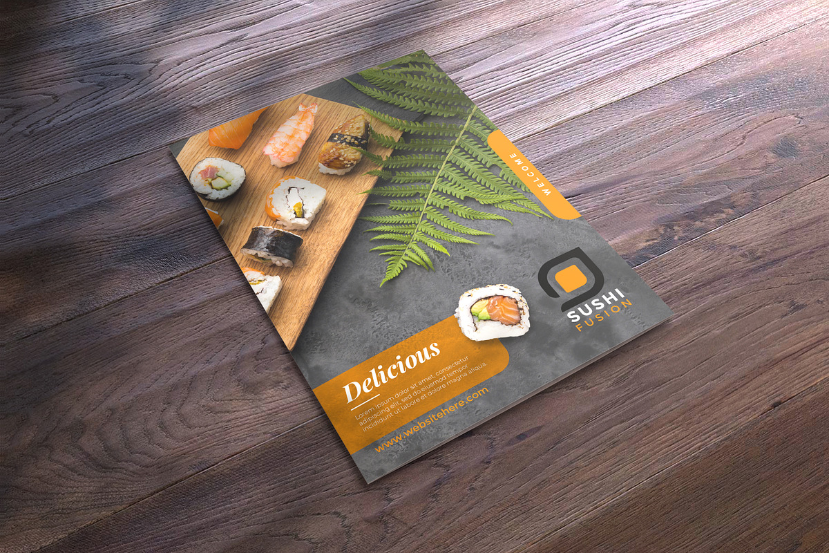 Bifold Brochure Mockup set, a Print Template by ItemBridge (Photo 6 of 8)