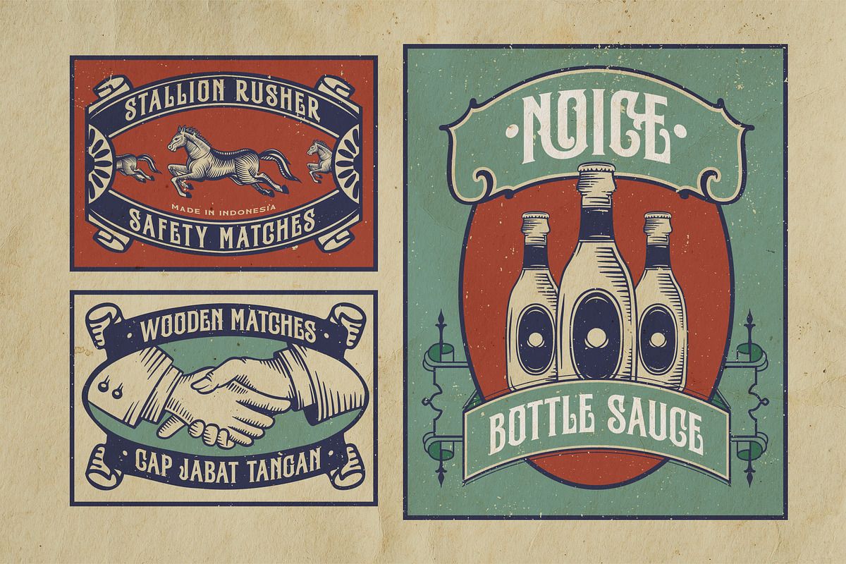 Three Horse Typeface, a Serif Font by alit design (Photo 3 of 20)