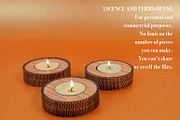 Candle Holder Flexi File 4 Laser Cut, an Object Graphic by MaramadeLaser (Thumbnail 5 of 5)