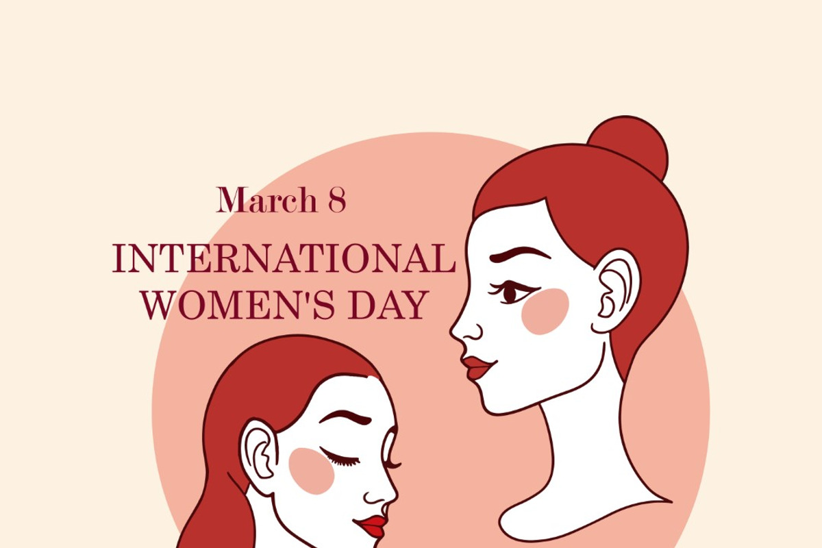 International Women’s Day March 8, a Background Graphic by RAHMAT (Photo 3 of 4)