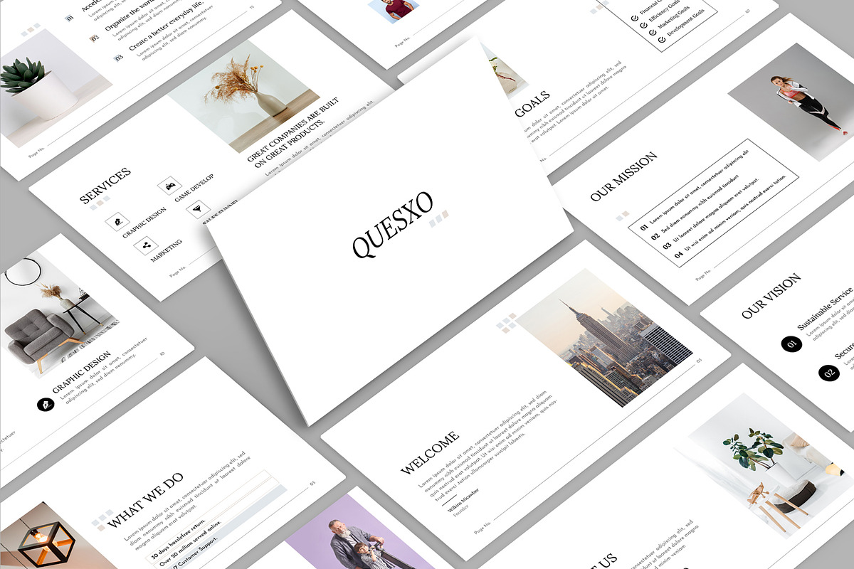 Business Plan Presentation Template, a Presentation Template by Mighty-Slide (Photo 1 of 6)