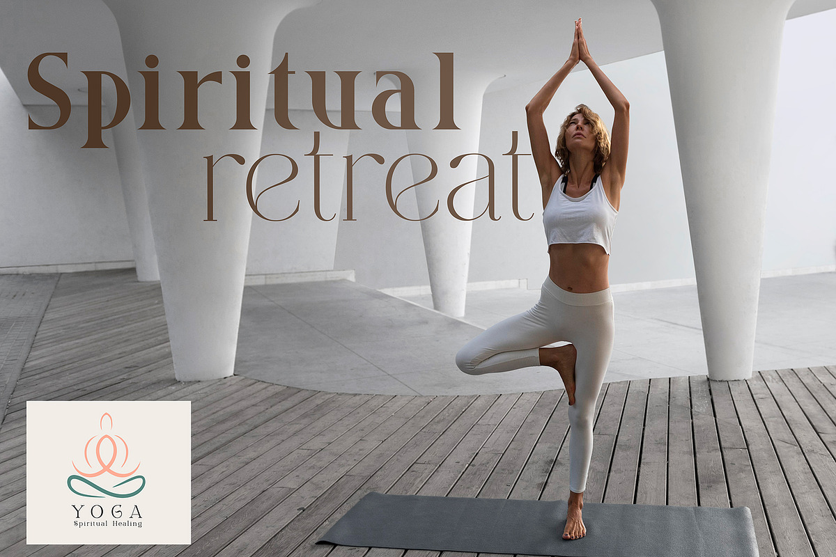 Minimal Yoga Logo Template, a Branding & Logo Template by YUDesignStore (Photo 5 of 8)