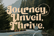 Bouden - Stylish Vintage Font, a Handwritten Font by PuriCreative (Thumbnail 6 of 10)