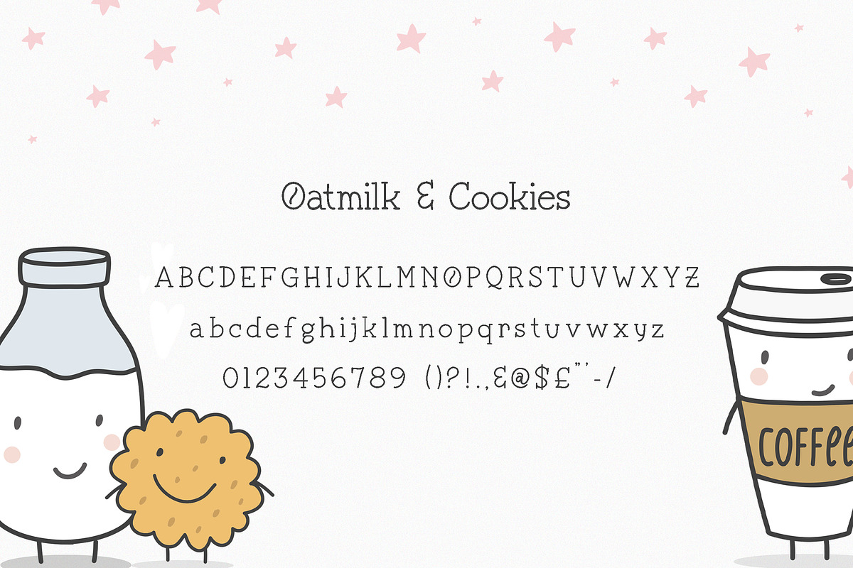 Oatmilk & Cookies Font, a Serif Font by Salt & Pepper Designs (Photo 6 of 8)
