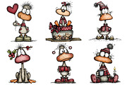 Whimsical Christmas Goose Clipart, an Illustration by Pixels.Craft (Thumbnail 6 of 6)