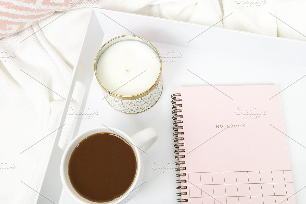 Coffee stock photo | Notebook mockup, a Photo by Hudson Lark Studio (Photo 2 of 2)