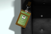 ID Card Holder Mockup, an Advertising Mockup by Graphicbars (Thumbnail 6 of 8)