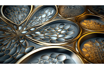 backg abstract round background ai, an Abstract Photo by pikepicture