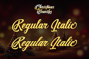 Christmas Hearths – Christmas Script, a Script Font by Letterara (Thumbnail 10 of 15)