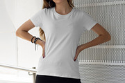 T-shirt Mockups Urban Edition, a Shirt Mockup by Fields (Thumbnail 2 of 25)