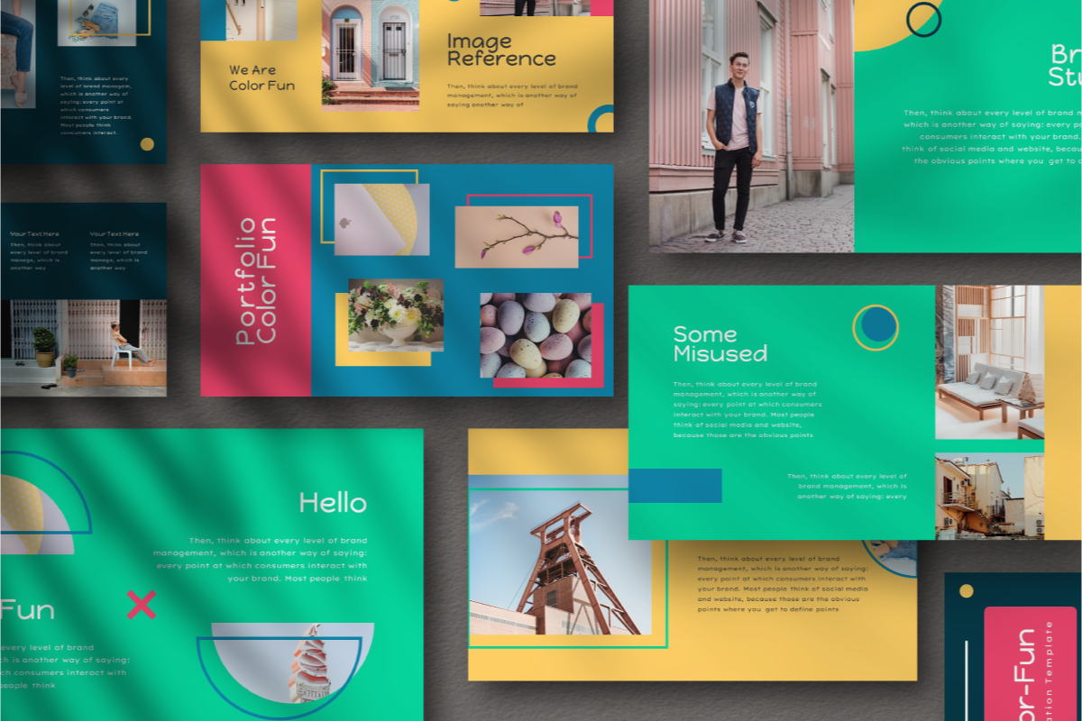 Color Fun Powerpoint Template, a Presentation Template by Inkofert (Photo 9 of 9)