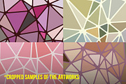 Triangle Mesh Textures Pack, a Texture Graphic by fukomoku (Thumbnail 9 of 9)