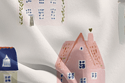 Whimsical Houses Seamless Pattern PN, a Pattern Graphic by Pati Charm Studio (Thumbnail 7 of 8)
